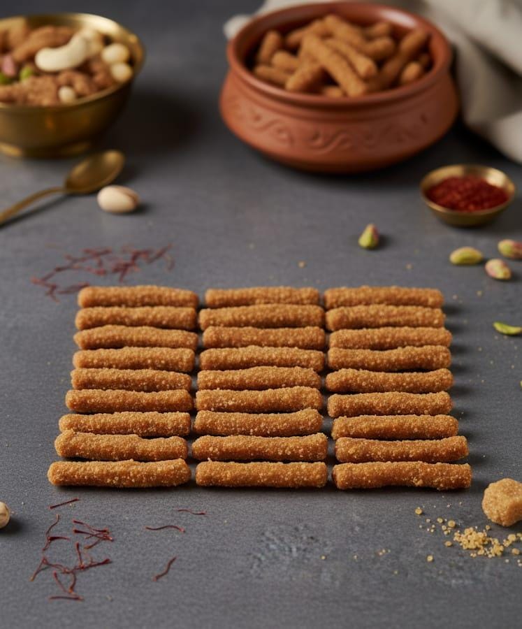 Bihari Laktho | Traditional Jaggery Coated Sweet Snack