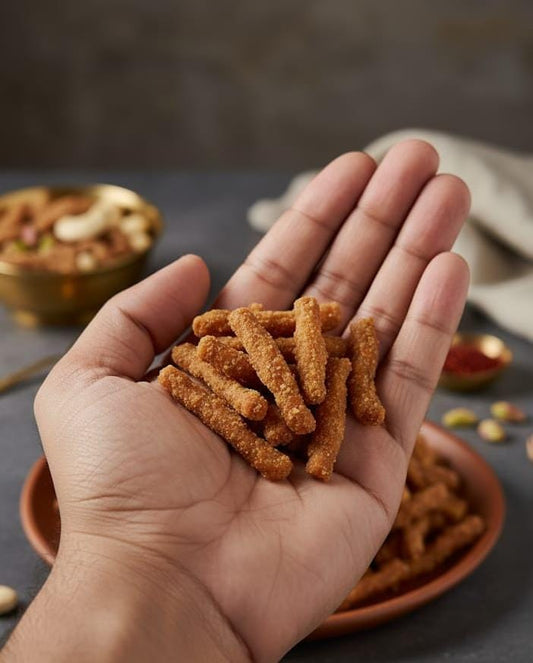 Bihari Laktho | Traditional Jaggery Coated Sweet Snack