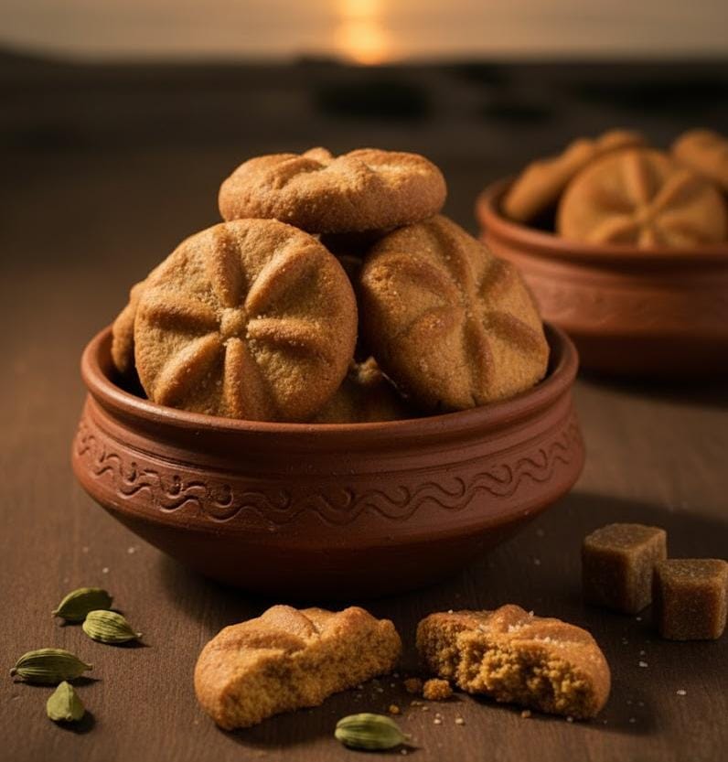 Authentic Thekua: The Traditional Indian Sweet Biscuit
