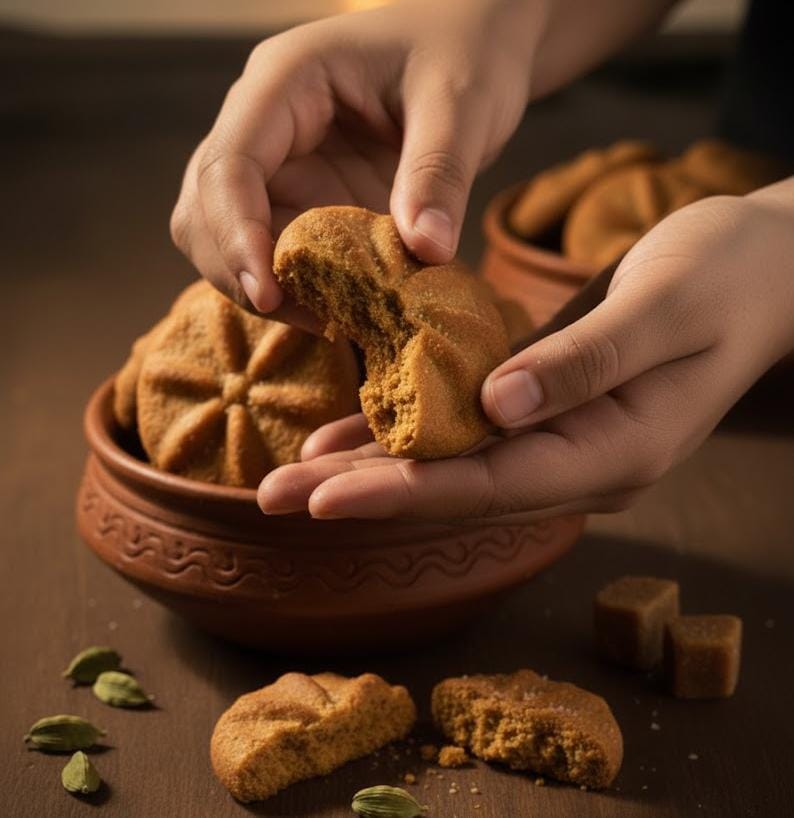 Authentic Thekua: The Traditional Indian Sweet Biscuit